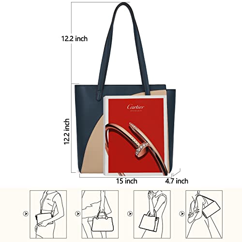 Tote Bag Handbags for Women Fashion Shoulder Bags Leather Purses Top Handle Satchel Purse