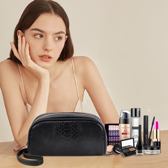 Makeup Bag Travel Cosmetic Bag for Women Large Toiletry Bag